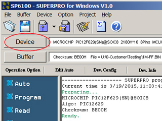 universal programmer CF card